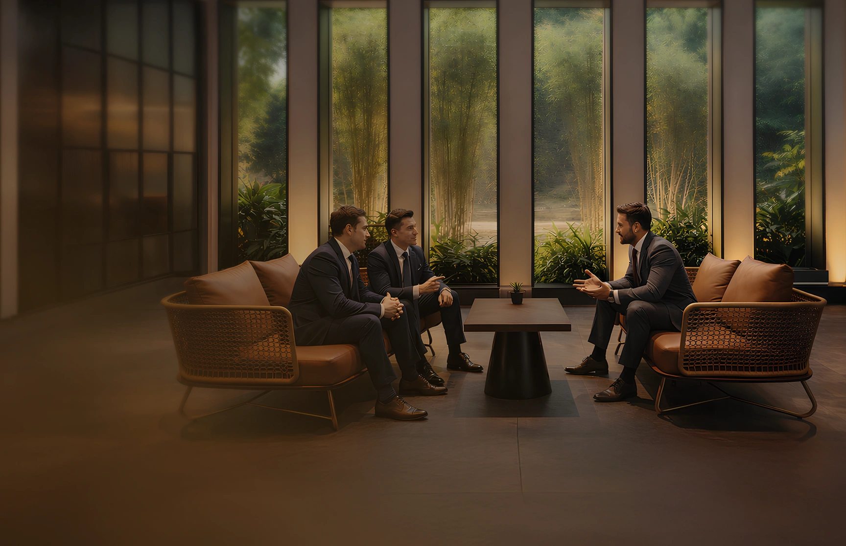 An ambience designed <br> to be savoured